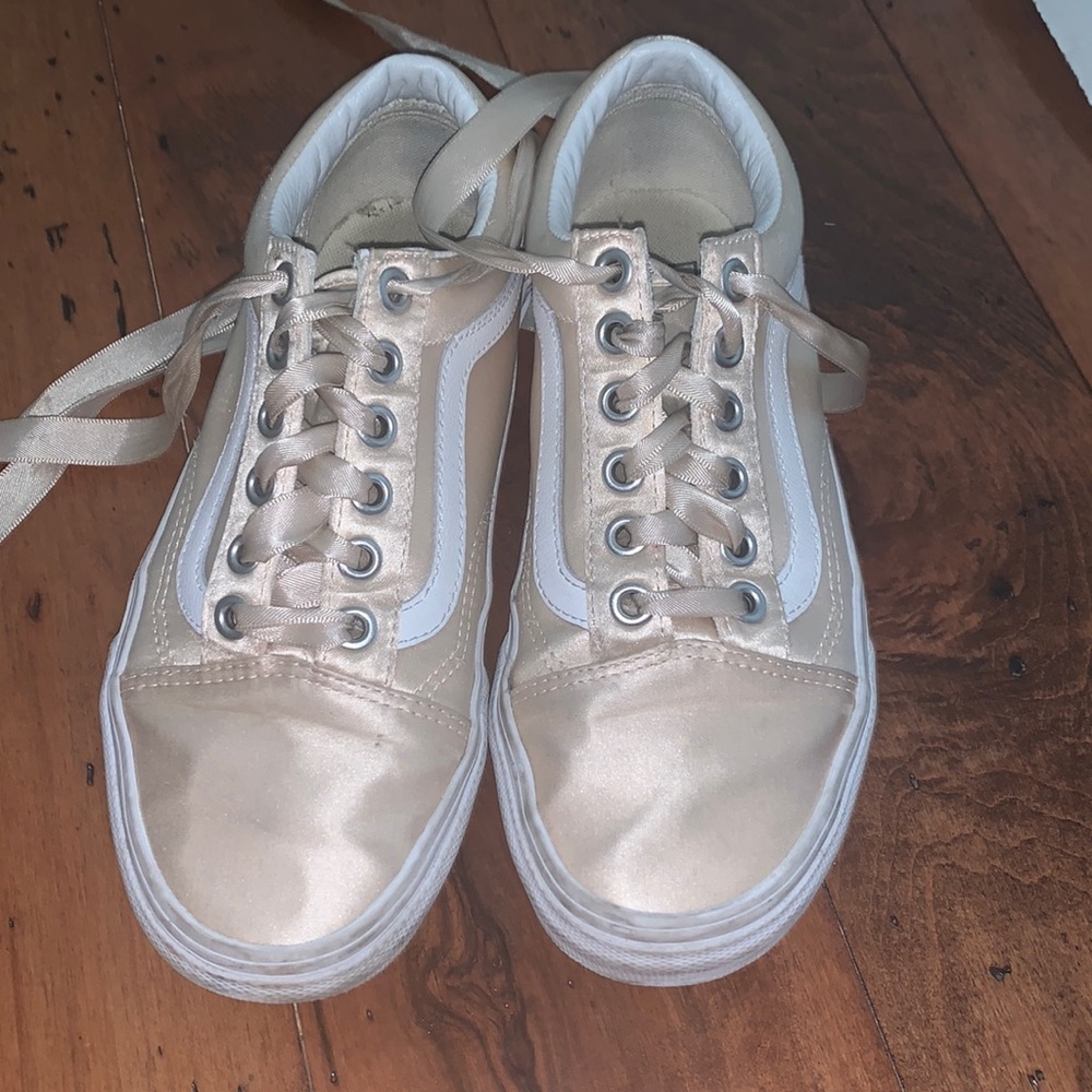 Women’s Vans Low Top Gold Sneakers